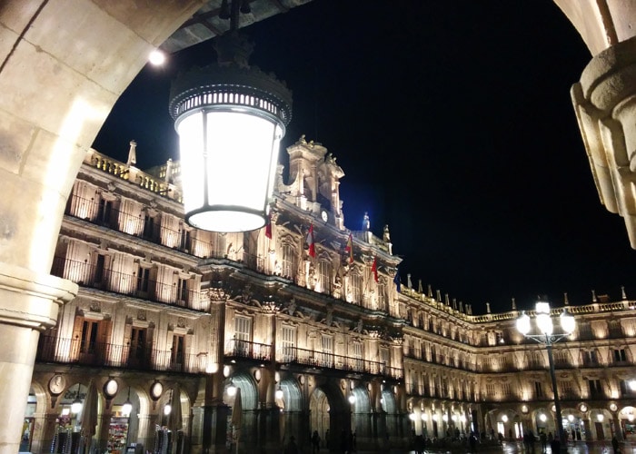 Fachada del Ayuntamiento en la Plaza Mayor que ver en Salamanca