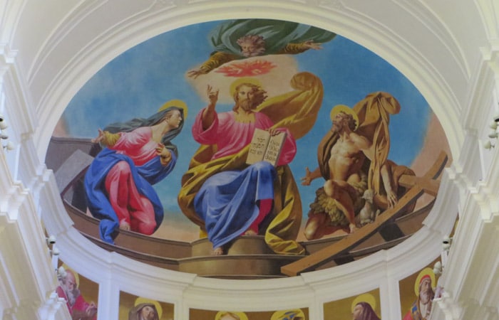Fresco del Duomo de Noto Sicilia