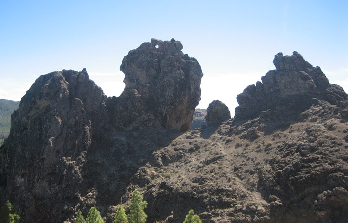 Roques del entorno Roque Nublo