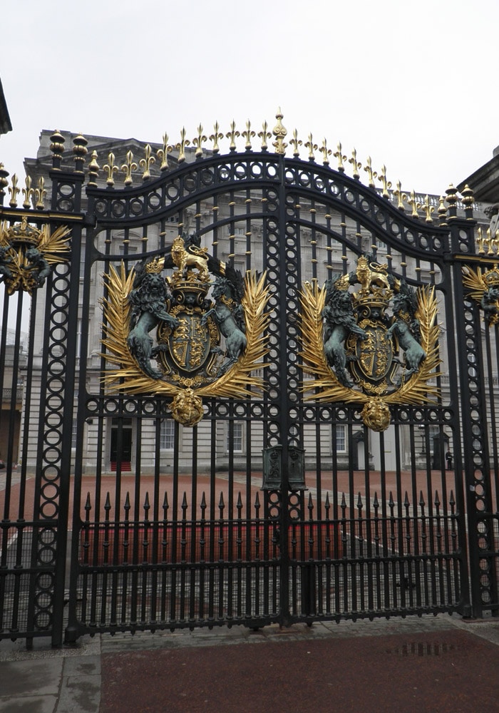 Verja del Palacio de Buckingham Londres