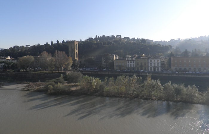 Vista desde el hotel Plaza Lucchesi qué ver en Florencia