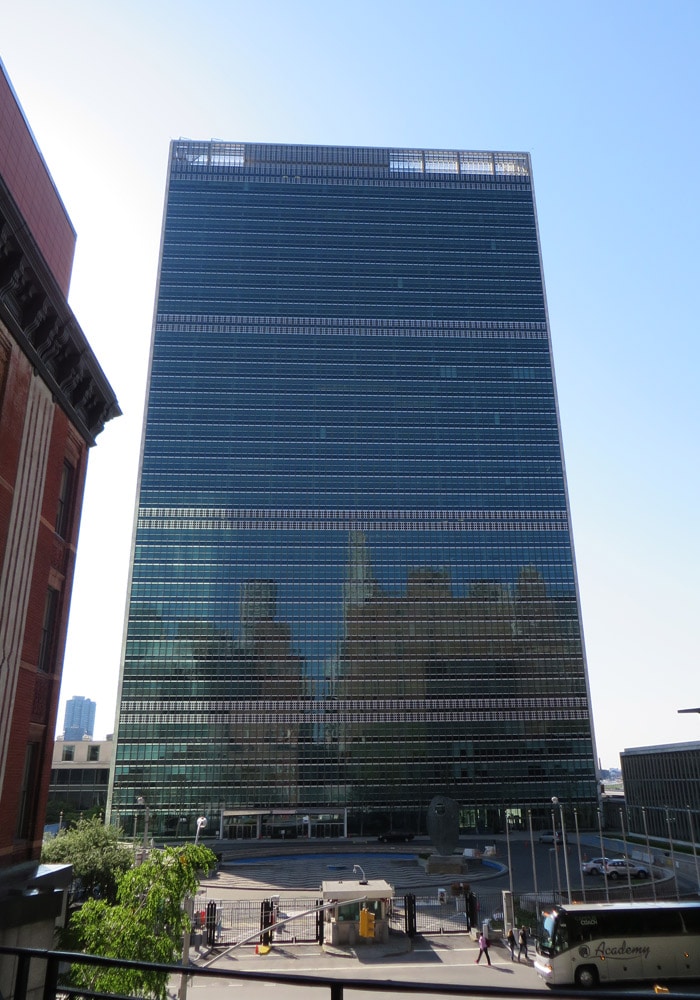 Edificio de las Naciones Unidas ferry a Staten Island