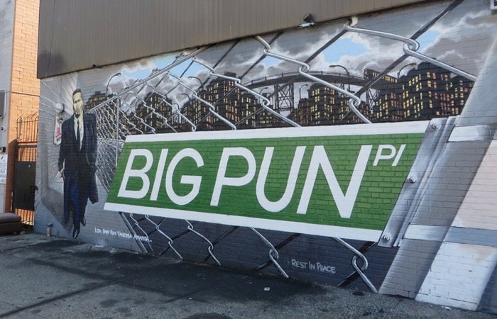 Grafiti de Big Pun en el Bronx contrastes de Nueva York