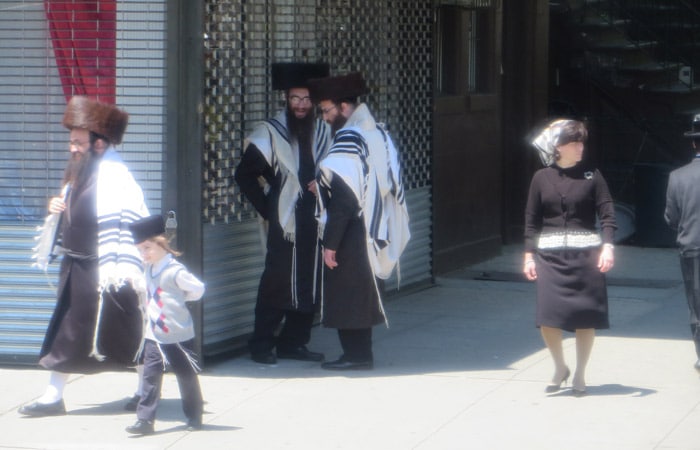 Judíos ultraortodoxos contrastes de Nueva York