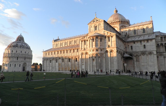 Baptisterio y Duomo de Pisa