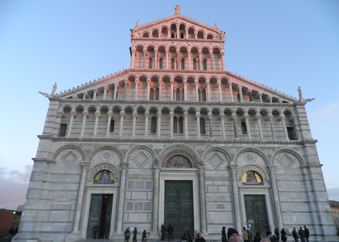 Fachada de la Catedral de Santa María Asunta de Pisa