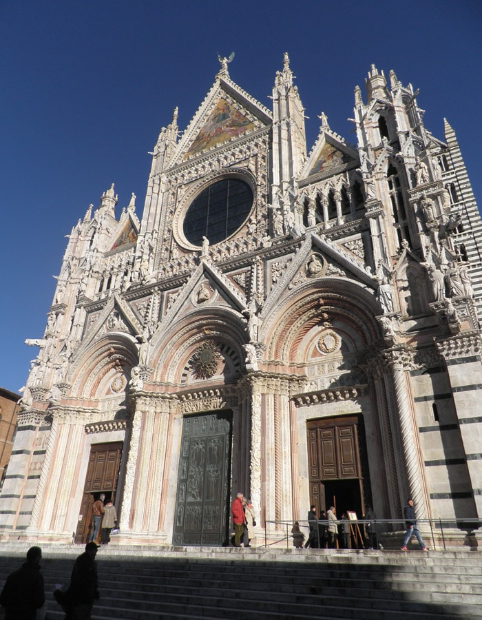Fachada de la Catedral de Siena
