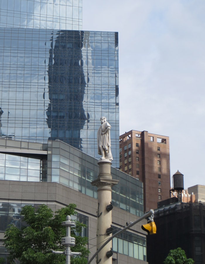 Estatua de Cristóbal Colón en Columbus Circle