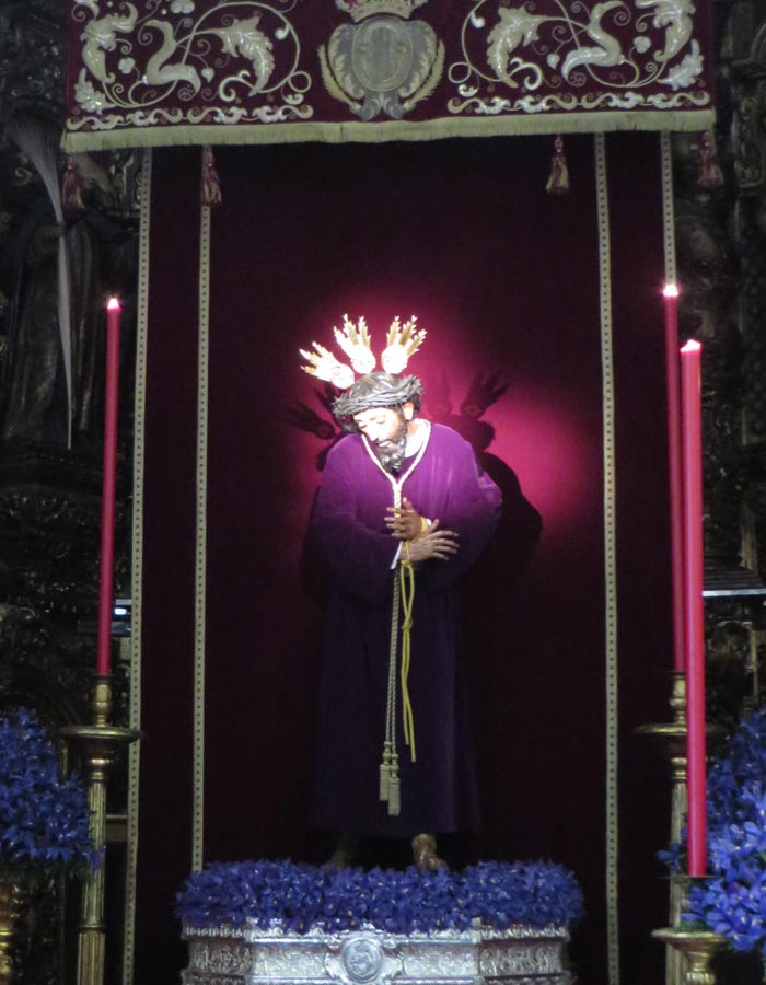 Jesús Nazareno de Pedro Roldán en la iglesia de Nuestra Señora de la O