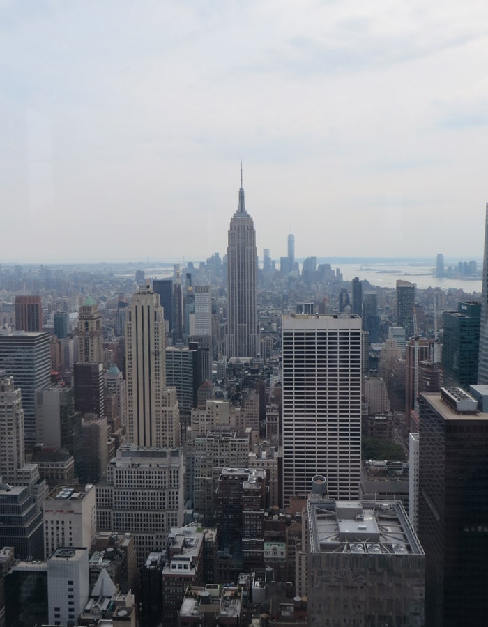 Panorámica de Manhattan desde el Top on the Rock
