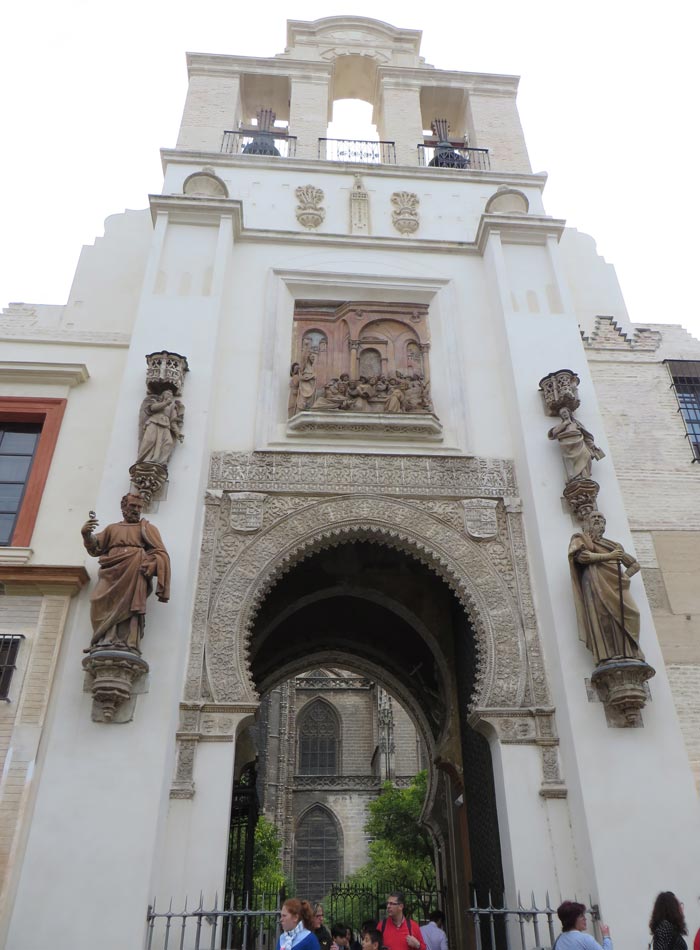 Puerta del Perdón de la Catedral monumentos de Sevilla