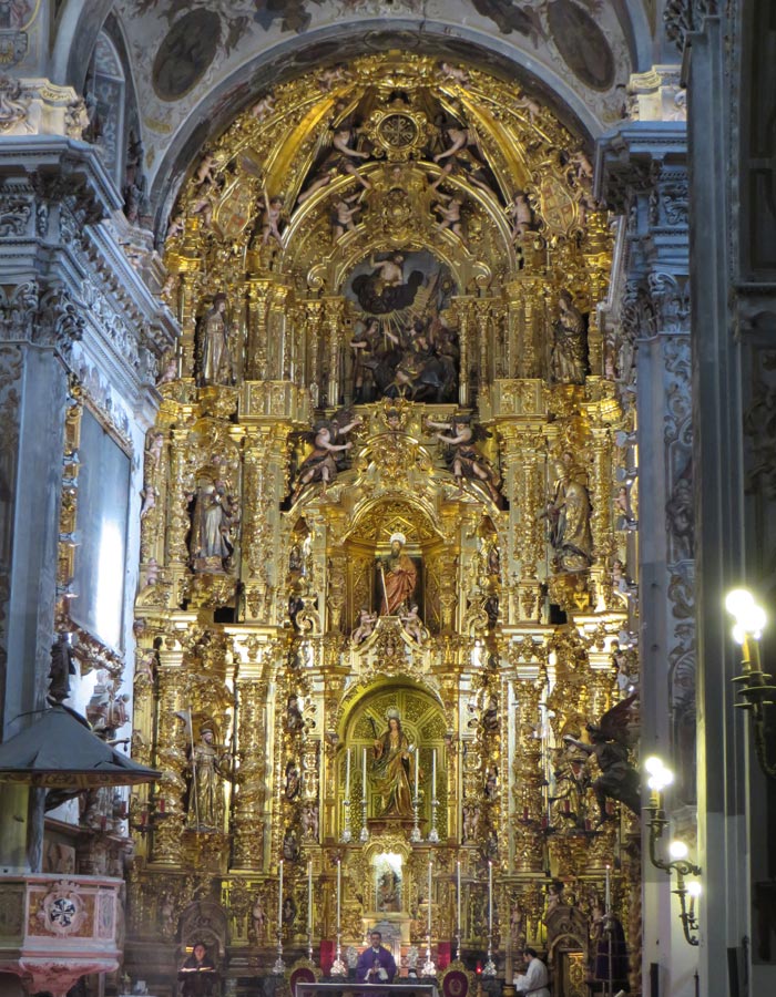 Retablo de la iglesia de Santa María Magdalena Sevilla