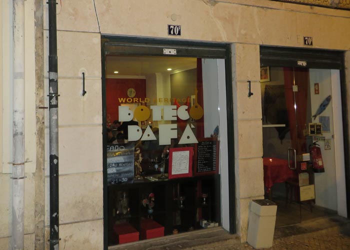 Restaurante Boteco da Fá comer en Lisboa