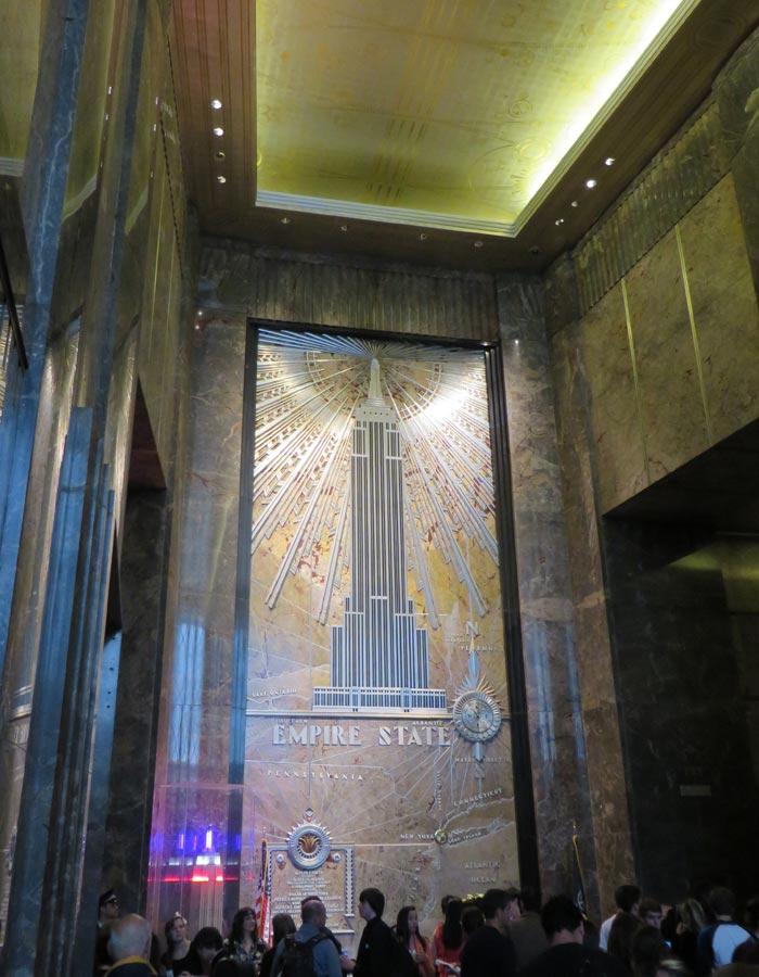 Hall del Empire State Building