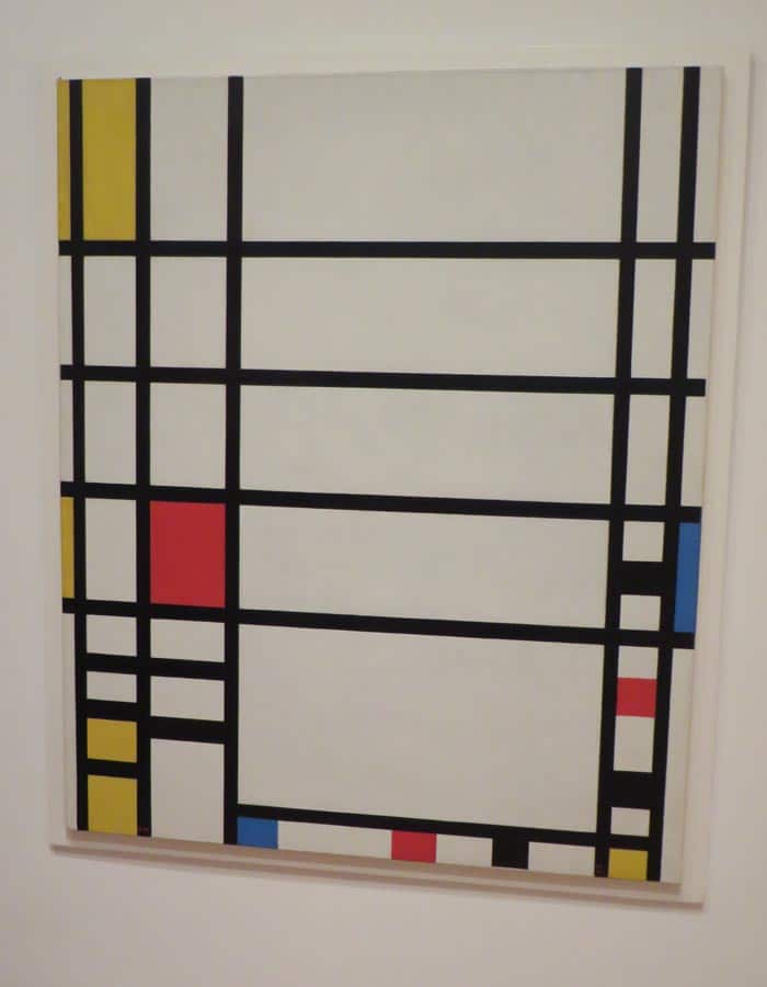 "Trafalgar Square" de Mondrian en el MoMA
