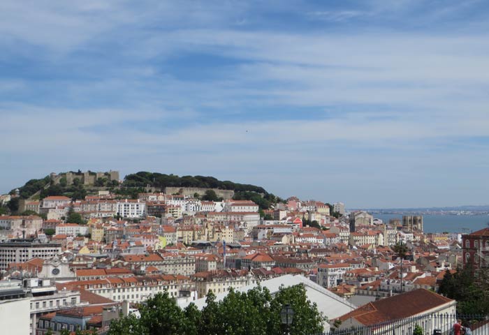 Vistas desde el Mirador de San Pedro de Alcántara miradores de Lisboa