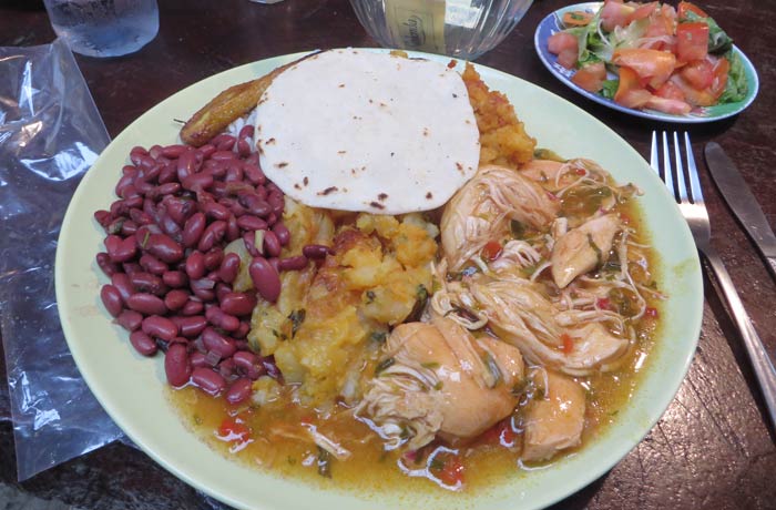El casado, plato típico del país Costa Rica por libre