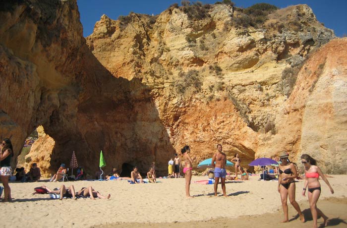Playa dos Tres Irmaos de Portimao mejores playas del Algarve