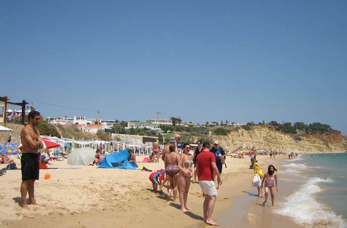 Playa de Porto Mos en Lagos mejores playas del Algarve