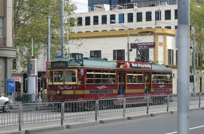 Tranvía gratuito City Circle qué ver en Melbourne