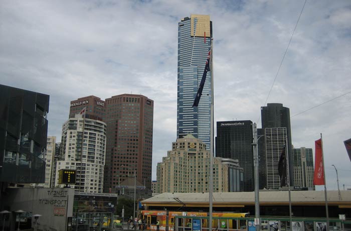 Edificios desde Federation Square qué ver en Melbourne