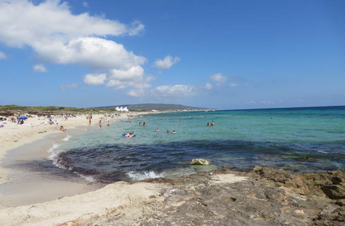 Playa de Migjorn Playas de Formentera