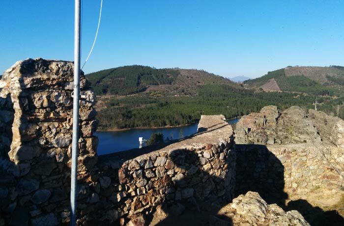 Vistas desde el castillo de Penha Garcia