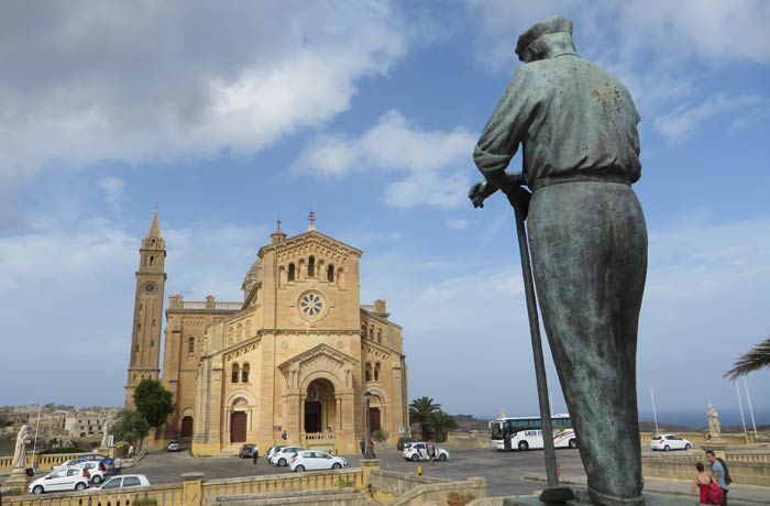 Santuario de Ta 'Pinu en Gozo Malta en cuatro días
