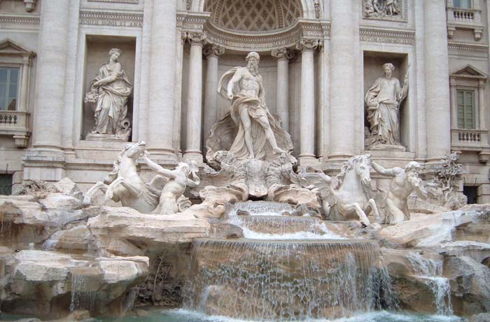 Fontana de Trevi Roma en tres días