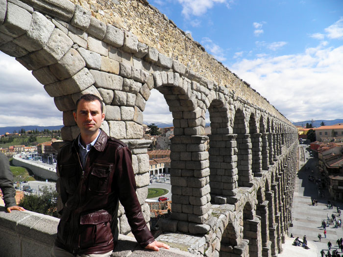 Vista del Acueducto desde la plaza de Avendaño qué ver en Segovia en un día