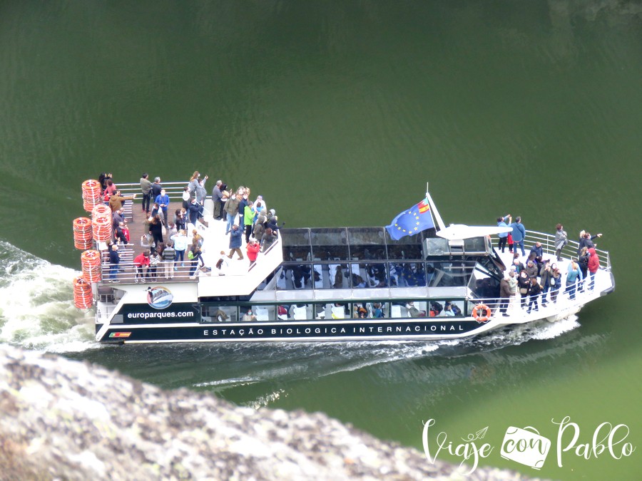Paseo en barco en Miranda do Douro