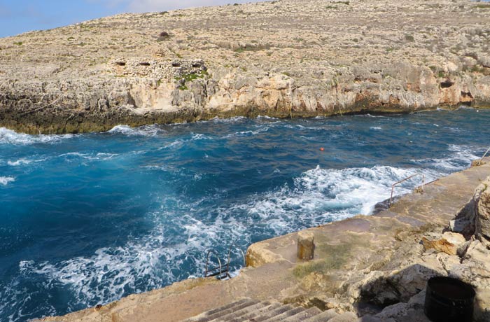 Piscina natural de Wied iz-Zurrieq Gruta Azul Malta