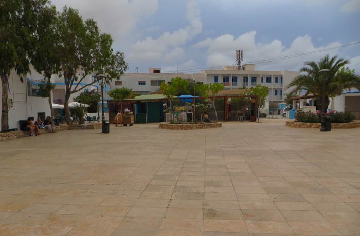 Plaza de Sant Ferrán que ver en Formentera