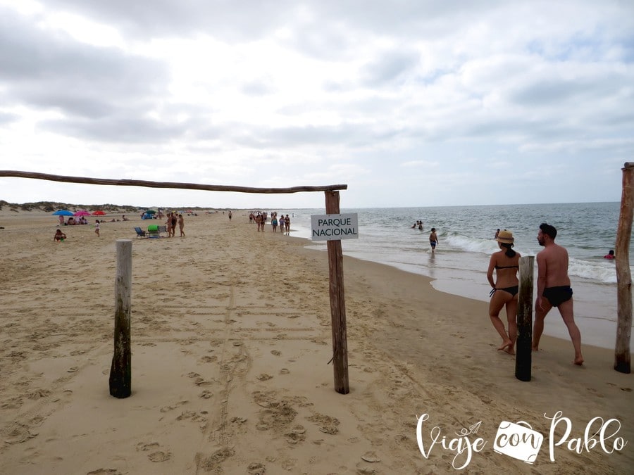 Comienzo de la playa de Doñana playas de Huelva