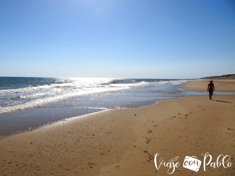 Playa de Cuesta Maneli playas de Huelva