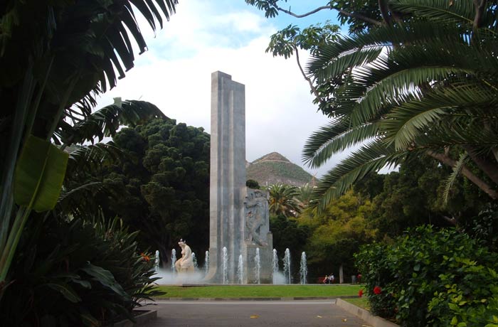 Monumento a García Sanabria en el parque del mismo nombre qué ver en Tenerife