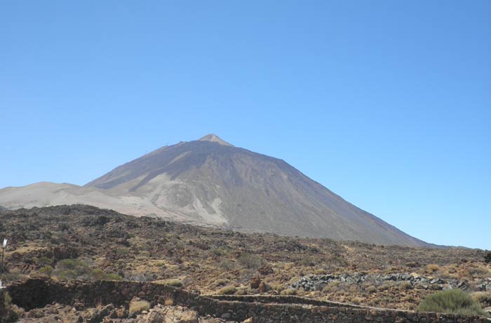 Vista del Teide qué ver en Tenerife