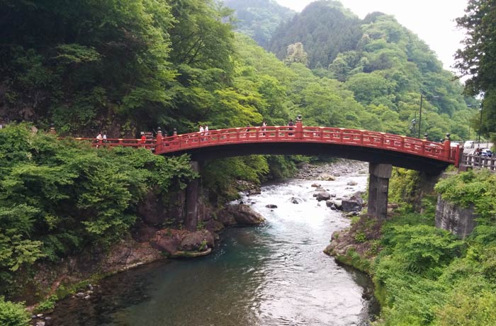 Puente Shinkyo en Nikko Japón por libre