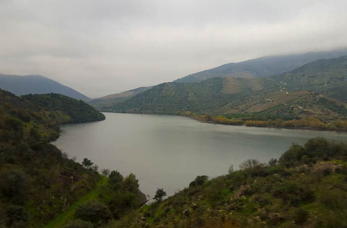 Valle del Duero desde el tren Pocinho Regua