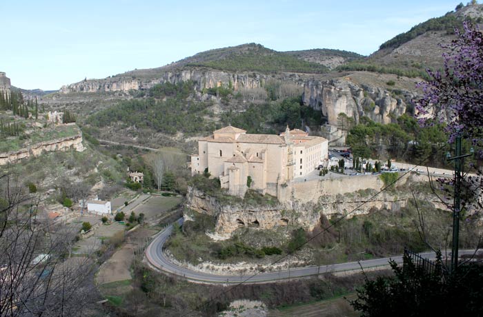 El Parador y la Hoz del Huécar, desde el mirador Florencio Cañas que ver en Cuenca