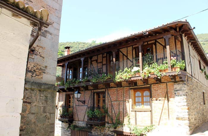 Una de las casas típicas mejor conservadas de Valero Salamanca