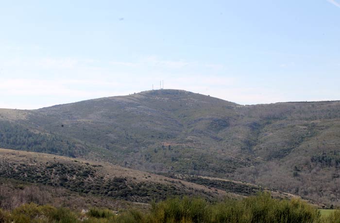Cima del pico Codorro Castillo Viejo de Valero