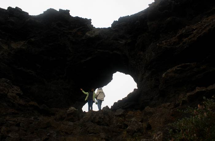 El campo de lava de Dimmuborgir Islandia por libre