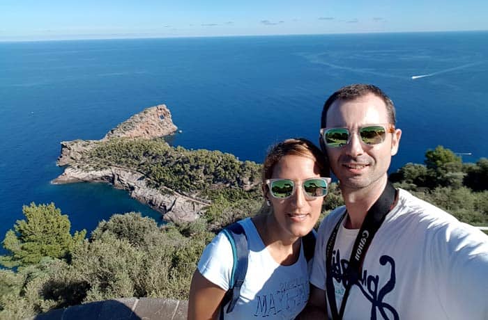 Ante Sa Foradada y el azul del Mediterráneo qué hacer en Mallorca en invierno