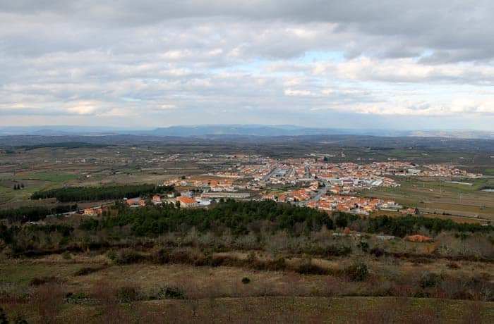 Vista de Figueira de Castelo Rodrigo desde Castelo Rodrigo