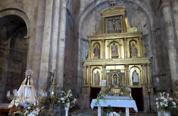 Retablo del Monasterio de San Martín de Castañeda Lago de Sanabria