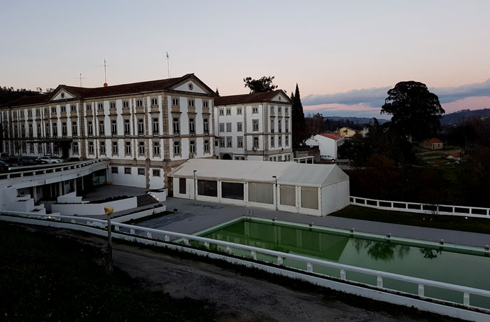 Vista del Grande Hotel das Caldas da Felgueira