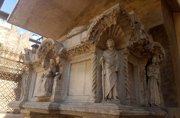 Una de las tumbas de los Scaligeri qué ver en Verona
