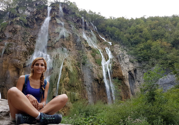 Cascada Veliki Slap, la más espectacular de los lagos de Plitvice