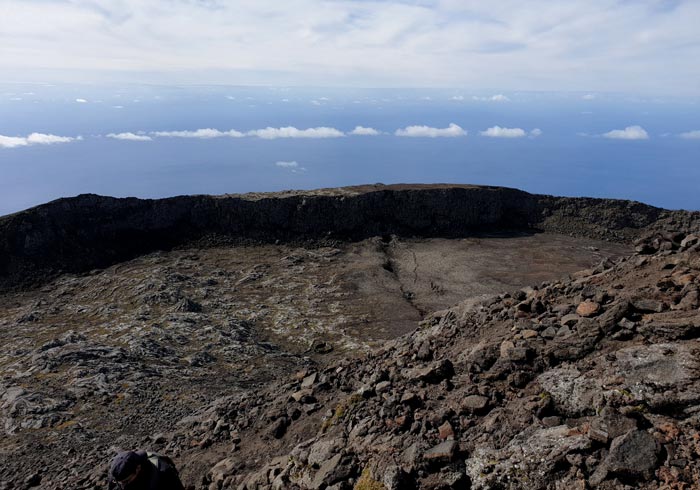 Cráter de la Montaña de Pico